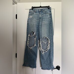 American Eagle Skater Ripped Jeans